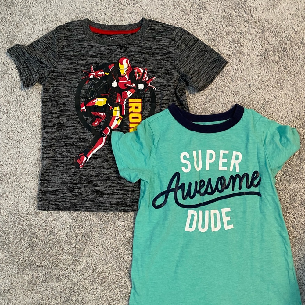 Boys size 6 t shirt lot